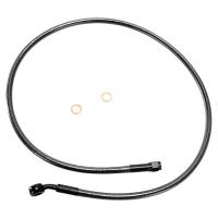Magnum - Magnum Black Pearl Designer Series ABS Front Upper Brake Line - 10mm., 35deg. Banjo - 36in. - AS47136 - Image 1