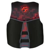 Full Throttle - Full Throttle Men&#39;s Rapid-Dry Flex-Back Life Jacket - 2XL - Black/Red - Image 2