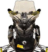 Powermadd - Powermadd Cobra Windshield - Tall - 22in. - Black - 13640 - Image 1