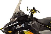 Powermadd - Powermadd Cobra Windshield - Tall - 22in. - Black - 13640 - Image 2