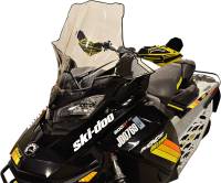 Powermadd - Powermadd Cobra Windshield - Tall - 22in. - Black - 13640 - Image 4