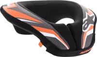 Alpinestars - Alpinestars Sequence Youth Neck Roll - 6741018-148-LXL - Black/Anthracite/Orange - LG-XL - Image 1