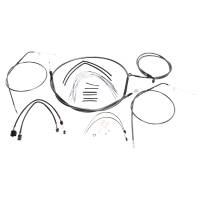 Magnum - Magnum Black Pearl Handlebar Installation Kit for 10-12in. Ape - 487662 - Image 1