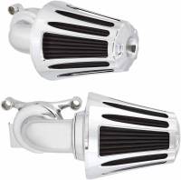 Arlen Ness - Arlen Ness Monster Sucker Air Cleaner Kit with Cover - Deep Cut - Chrome - 81-032 - Image 3