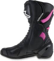Alpinestars - Alpinestars Stella SMX-6 V2 Vented Womens Boots - 2223117-1132-42 - Black/Pink/White - 10 - Image 6
