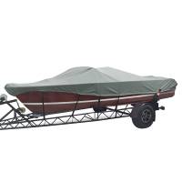 Carver by Covercraft - Carver Performance Poly-Guard Styled-to-Fit Boat Cover f/19.5&#39; Tournament Ski Boats - Grey - Image 1