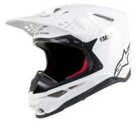 Alpinestars - Alpinestars Supertech M10 Solid Helmet - 8300319-2180-L - White Glossy - Large - Image 1