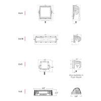 RIGID Industries - RIGID Industries 2x10 115&deg; DC Scene Light Black - White LED - Image 2