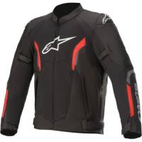 Alpinestars - Alpinestars Ast Air V2 Jacket - 3306121-1030-2X - Black/Fluo Red - 2XL - Image 1