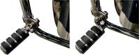 LA Choppers - LA Choppers Footpeg Relocation Clevis - Black - LA-7202-00B - Image 2