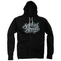 Speed & Strength - Speed & Strength Scripted Zip Womens Hoody - 1103-1808-0152 - Black - Small - Image 1