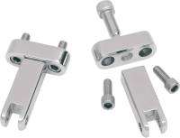 Drag Specialties - Drag Specialties Passenger Footpeg Mounting Kit - Chrome - DS-243659 - Image 1