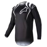Alpinestars - Alpinestars Fluid Narin Jersey - 3761823-12-LG - Black/White - Large - Image 1