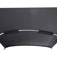 SureShade - SureShade Power Bimini - Clear Anodized Frame - Black Fabric - Image 4