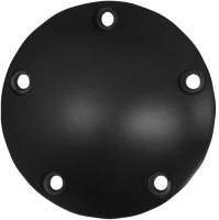 Drag Specialties - Drag Specialties Chrome Spherical Radius Points Cover - Flat Black - 30-0170ASB - Image 1