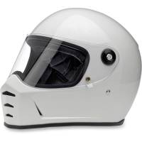 Biltwell Inc. - Biltwell Inc. Lane Splitter Solid Helmet - 1004-104-101 - Gloss White - X-Small - Image 1
