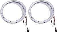Ciro - Ciro Chrome Front Speaker Accents with LED Lights - 42100 - Image 1