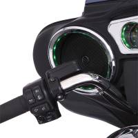 Ciro - Ciro Chrome Front Speaker Accents with LED Lights - 42100 - Image 2