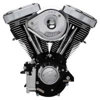 S&S Cycle - S&S Cycle V80R Carb Compliant Engine - Wrinkle Black - 31-9150 - Image 1