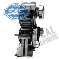 S&S Cycle - S&S Cycle V80R Carb Compliant Engine - Wrinkle Black - 31-9150 - Image 2