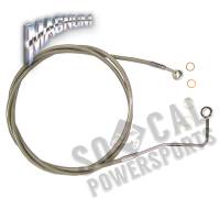 Magnum - Magnum Clear Coated XR Stainless Upper Front Brakeline Kit - 78in. Total Length - SSC140178 - Image 2