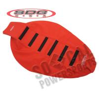 SDG - SDG 6-Rib Gripper Seat Cover - Red Cover/Black Ribs - 95931KRR - Image 2