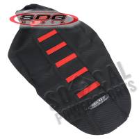 SDG - SDG 6-Rib Gripper Seat Cover - Black Cover/Red Ribs - 95943RK - Image 2