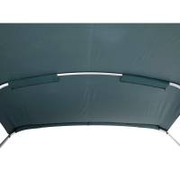 SureShade - SureShade Power Bimini - Clear Anodized Frame - Green Fabric - Image 4