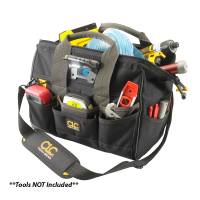 CLC Work Gear - CLC L230 Tech Gear LED Lighted 14" Bigmouth Tool Bag - Image 1
