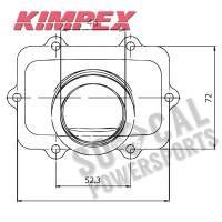 Kimpex - Kimpex Carburetor Mounting Flange - 07-102-03 - Image 3