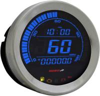 Koso North America - Koso North America 4in. Speedometer Gauge - Chrome - BA051000 - Image 1