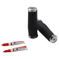 Kuryakyn - Kuryakyn Universal Hex Grips for 1in. Handlebars - Chrome - 5926 - Image 1