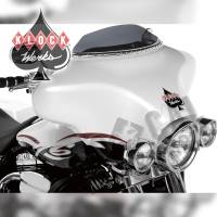 Klock Werks - Klock Werks 3.5in. Flare Windshield - Dark Smoke - KWW-01-0203 - Image 2