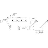 Scanstrut - Scanstrut T-Bar - GPS/VHF Antenna Mount f/4 Antennas - Image 2