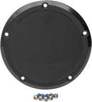 Drag Specialties - Drag Specialties Derby Cover - Gloss Black - 1107-0556 - Image 2