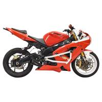 Bassani Manufacturing - Bassani Manufacturing 4in. Megaphone Slip-On - Black - 5Z617B - Image 1