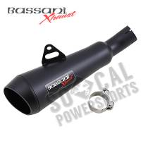 Bassani Manufacturing - Bassani Manufacturing 4in. Megaphone Slip-On - Black - 5Z617B - Image 2