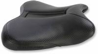 Saddlemen - Saddlemen Gel-Channel Track - CF One-Piece Solo Seat with Rear Cover - 0810-Y148 - Image 1