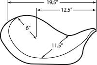 Drag Specialties - Drag Specialties Low Solo Seat - Smooth - 0803-0546 - Image 5