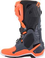 Alpinestars - Alpinestars Tech 10 Non-Vented Boots - 2010020-9040-10 - Gray/Orange/Black/White - 10 - Image 3