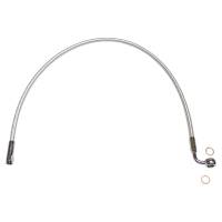 Magnum - Magnum Sterling Chromite II Designer Series ABS Front Upper Brake Line Kit - 10mm. 90deg. Banjo - 23in. - AS37223 - Image 1