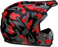 Z1R - Z1R Rise Ascend Graphic Youth Helmet - 0111-1264 - Camo/Red - Small - Image 2