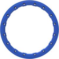 AMS - AMS Roll N 106 Beadlock Rings - 14in. - Blue - 14B03 - Image 1