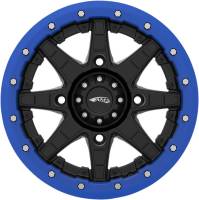 AMS - AMS Roll N 106 Beadlock Rings - 14in. - Blue - 14B03 - Image 3