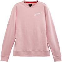 Alpinestars - Alpinestars Ageless Chest Crew Womens Fleece - 1232518203100L - Pink - Large - Image 1