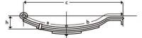 UCF - UCF Leaf Spring - Hook Down - 30in. L - UNA-195 - Image 2