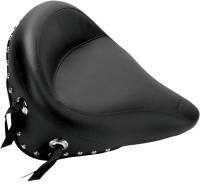 Mustang - Mustang Vintage Wide Solo Seat - Chrome Studded - 75094 - Image 1