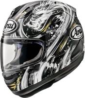 Arai Helmets - Arai Helmets Corsair-X Kiyonari Helmet - 685311169815 - Black/White - X-Small - Image 1