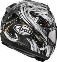 Arai Helmets - Arai Helmets Corsair-X Kiyonari Helmet - 685311169815 - Black/White - X-Small - Image 2