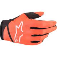 Alpinestars - Alpinestars Radar Youth Gloves - 3541822-41-3XS - Orange/Black - 3XS - Image 1
